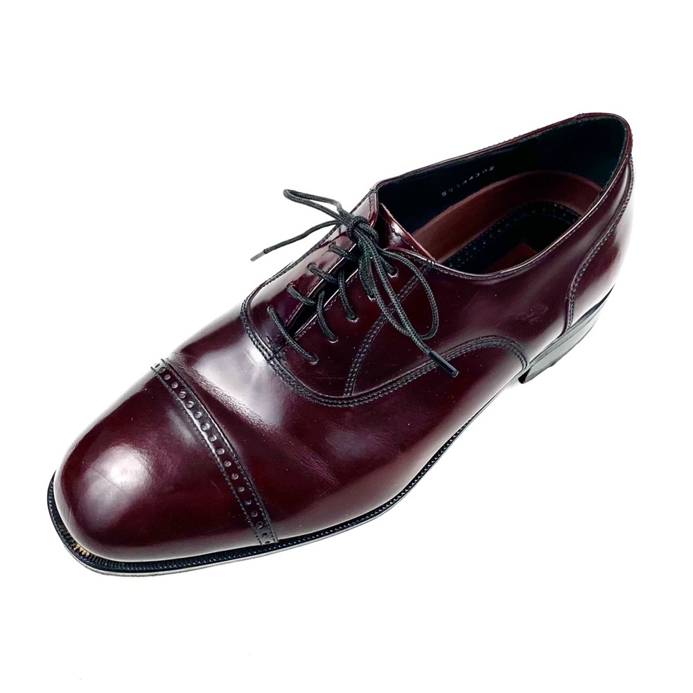 Florsheim Mens Lexington Cordovan Leather Cap Toe Oxfords Oxfords Size 9…